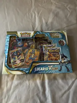 Pokemon Lucario VSTAR Premium Collection Box : New & Sealed : TCG Cards - Image 1