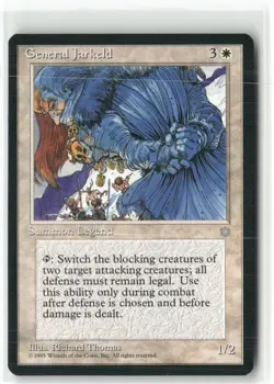 General Jarkeld Ice Age Magic: The Gathering Rare Lightly Played - Image 1