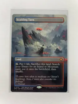 Scalding Tarn (Borderless) Special Guests Regular Mtg - Image 1