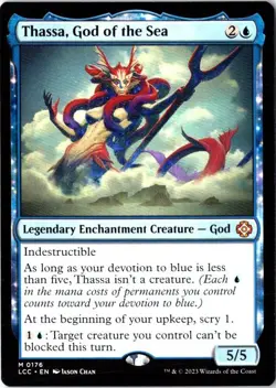Thassa, God of the Sea 176 Commander: The Lost Caverns of Ixalan NM - Image 1