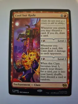 1x Cool but Rude 89 Teenage Mutant Ninja Turtles Magic the Gathering NM x1 - Image 1