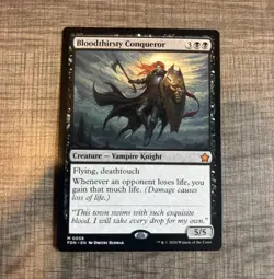 Wizards of the Coast MTG Bloodthirsty Conqueror Mythic 0369 - Image 1