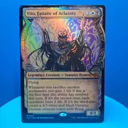 Vito, Fanatic of Aclazotz (Showcase) The Lost Caverns of Ixalan Foil - Image 1