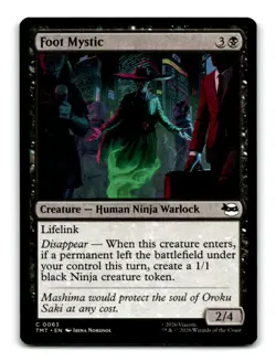 Foot Mystic 0063 Common TMNT Magic: The Gathering NM/M ~09982 - Image 1
