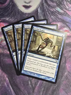 Artful Dodge x4 Dark Ascension MtG NM - Image 1