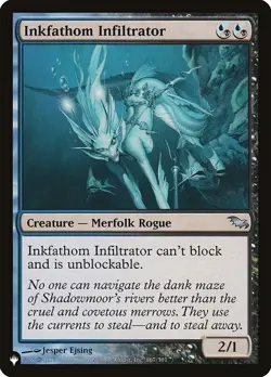 Inkfathom Infiltrator: MtG Magic the Gathering The List Uncommon - Image 1