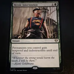 MTG Heroic Intervention Sloth Goonies Alter. - Image 1