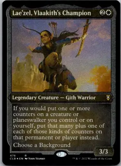 Commander Legends Lae'zel, Vlaakith's Champion (Foil Etched) - Image 1
