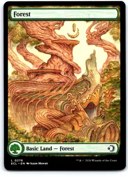 Forest (0278) 278 Land Lorwyn Eclipsed Magic: The Gathering Near Mint - Image 1