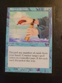 Rites Of Refusal Magic The Gathering Odyssey MTG Blue Common LP - Image 1