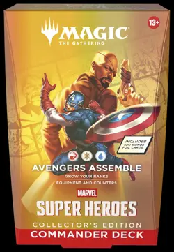 Magic The Gathering Marvel Heroes Collector’s Edition Deck Avengers Assemble - Image 1