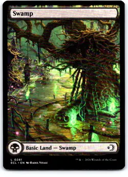 Swamp (0281) 281 Land Lorwyn Eclipsed Magic: The Gathering Near Mint - Image 1