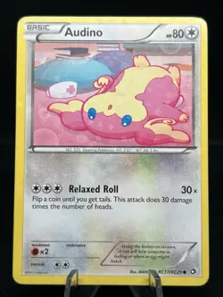 Pokemon TCG - Audino RC17/RC25 Legendary Treasures: Radiant Collection Holo LP - Image 1