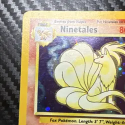 Wizards of the Coast Ninetales 13/130 Base Set 2 Holo Rare EN 80HP 2000 - Image 2