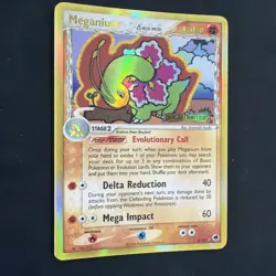 Pokemon Meganium 4/101 Dragon Frontiers Reverse Holo Rare 110 HP Eng 2006 - Image 1