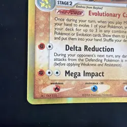 Pokemon Meganium 4/101 Dragon Frontiers Reverse Holo Rare 110 HP Eng 2006 - Image 5