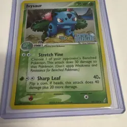 Pokemon TCG Ivysaur Crystal Guardians 35/100 Reverse Holo Uncommon 70HP 2006 - Image 2