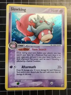 Pokemon Slowking 14/115 Ex Unseen Forces Holo Rare Swirl 🍥 NM - Image 1