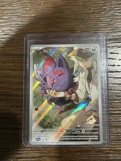 N's Zorua - 189 (Pokemon Center Exclusive) 189 Sv: Scarlet & Violet Promo NM - Image 1