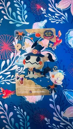 Pokemon Cafe Remix Mimikyu Halloween Promo Clear Card Japanese Used F/S - Image 1