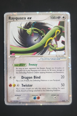 Rayquaza EX 2006 POKEMON Black Star Promo 039 HOLO DMG - Image 1