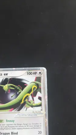 Rayquaza EX 2006 POKEMON Black Star Promo 039 HOLO DMG - Image 3