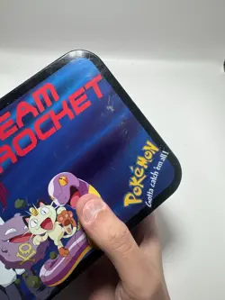 Vintage Pokemon Pokemon Team Rocket Tin Lunch Box 1999 Collectible - Image 5