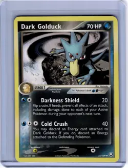 2004 Pokemon Team Rocket Returns Dark Golduck #35/109 - Image 1