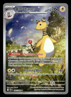Pokemon TCG #090/086 Ampharos Chaos Rising - Image 1