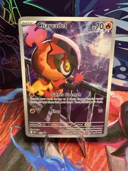Charcadet 022 MEP Pokemon TCG Black Star Promo Full Art Foil - Image 1