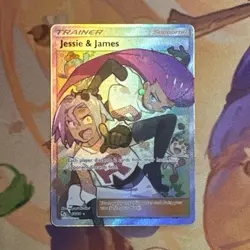 Pokemon TCG Jessie & James Trainer Full Art Rare 68/68 Hidden Fates - Image 1