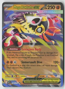 Mega Hawlucha ex 116/217 Double Rare Ascended Heroes Pokemon Near Mint - Image 1