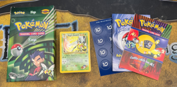 Pokemon OPENED Gym Challenge Koga Theme Deck! OPENED GREAT Condition - Image 1