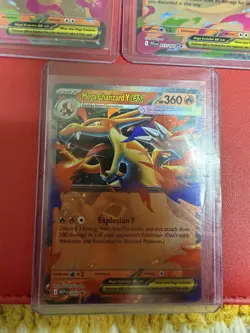 Pokemon TCG Charizard Mega Charizard X EX, Y EX 3 card lot 029 030 013/094 - Image 3