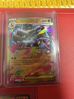 Pokemon TCG Charizard Mega Charizard X EX, Y EX 3 card lot 029 030 013/094 - Image 5
