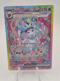 Pokemon Sylveon ex 156/131 Holo Prismatic Evolutions Pokemon NM 10 Contendor - Image 1