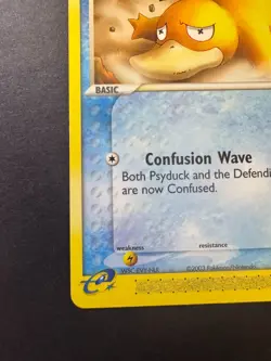 💥 PSYDUCK Pokemon TCG # 73/100 EX Sandstorm NON Holo Rare 2003 Vintage (Minty) - Image 5