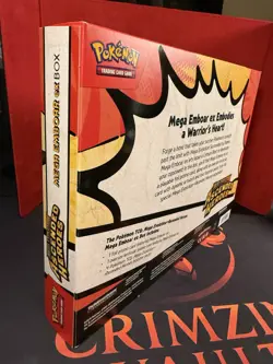 Pokemon TCG Ascended Heroes MEGA EMBOAR Ex Box FACTORY SEALED NEW 4 PACKS! - Image 3