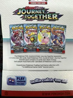 Pokemon Journey Together 20 Sleeved Booster Packs - NEW & SEALED! Ships Same Day - Image 5