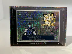 GYARADOS VS MEOWTH GAMEBOY COLOR - POKEMON CARDS ( PSA , CGC , BGS , TAG ) - Image 1