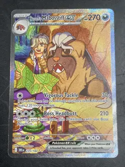 Pokemon TCG Arven's Mabosstiff EX #235/182 Sv10: Destined Rivals - Image 1