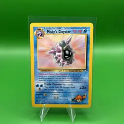 1999-2000 Pokemon TCG - Gym Heros- Non Holo- Misty's Cloyster 29/132 - Image 1