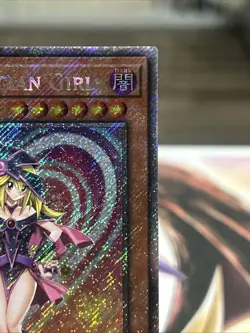 Yugioh Dark Magician Girl RA03-EN123 Platinum Secret Rare - Image 3