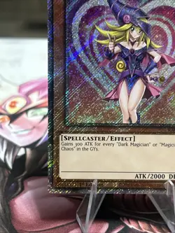 Yugioh Dark Magician Girl RA03-EN123 Platinum Secret Rare - Image 5