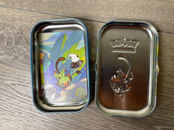 (EMPTY) Grookey Mini Tin Pokemon Trading Cards TCG Storage Container - Image 2