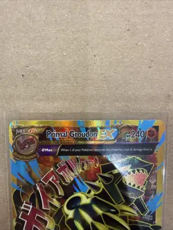 Pokemon Primal Groudon EX Shiny Full Art 97/98 XY-Ancient Origins AOR - Image 3