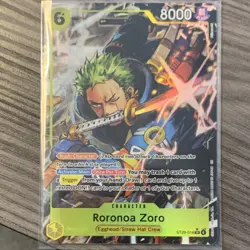 One Piece Roronoa Zoro ST29-014 Egghead Character Card 8000 Power - Image 1