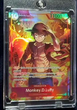 Monkey.D.Luffy (Treasure Booster Set) ST10-006 One Piece Promo SR Magnetic Case - Image 1