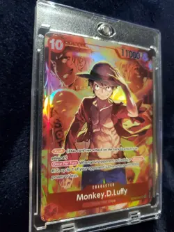 Monkey.D.Luffy (Treasure Booster Set) ST10-006 One Piece Promo SR Magnetic Case - Image 4