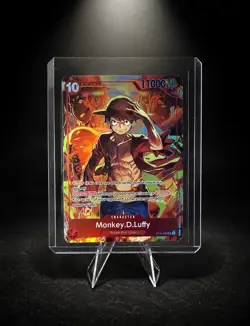 Monkey.D.Luffy (Treasure Booster Set) ST10-006 One Piece Promotion Cards Foil - Image 1